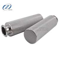 sintered filter cartridge vacuum feeder vacuum pump filter element